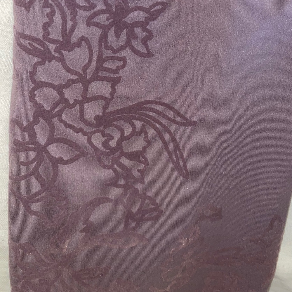 Lululemon Light Lavender, Flower Leggings